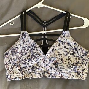 Lightly padded sports bra
